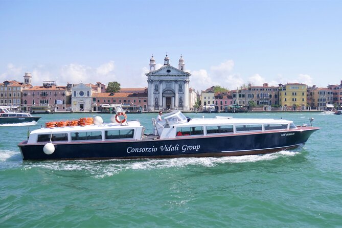 1-hour panoramic tour of Venice by boat - Meeting at Palazzo Cornoldi (Riva degli Schiavoni) without stress