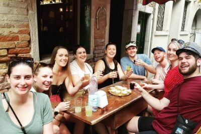 Bacaro Tour Unblended: A Pure Venice Foodie Experience - The tasting plan: 5 cicchetti, 4 wine glasses, and prosecco