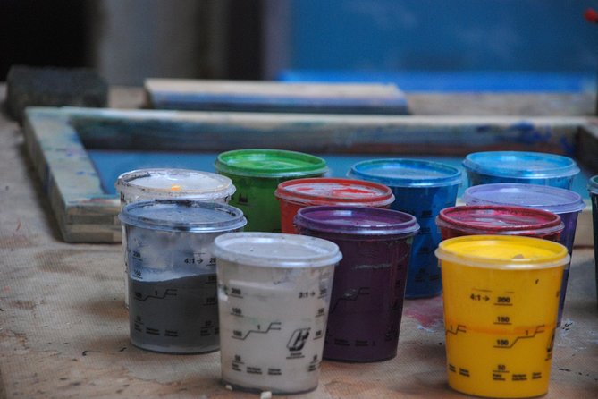 Basic Artistic Screen Printing Course - The real highlight: making your 3-color palace print