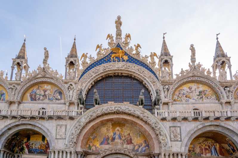 Basilica and Doge's Palace tour with Lunch & Murano - St. Mark’s Basilica: fast entry, mosaics, and that terrace payoff