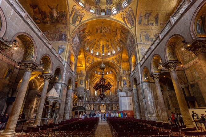Basilica San Marco, Pala D'oro, Loggia Cavalli Priority Entrance - Inside St. Mark’s Basilica: Dome of Genesis and the lower church
