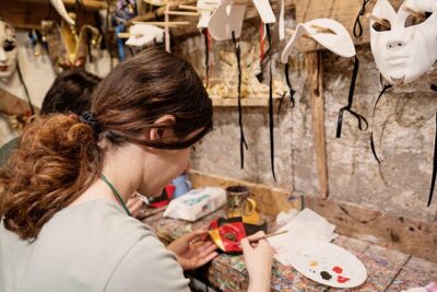 Carnival Mask Decoration Class at Casanova's Prisons - Where you meet in Venice (and why it can matter)
