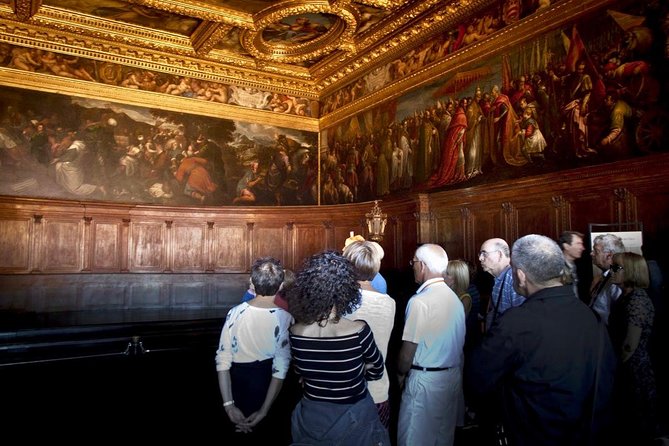 Ducal Venice, Historical Walking Tour & Skip the line Doge's Palace - Entering the palace: halls, art, and the prison basement route