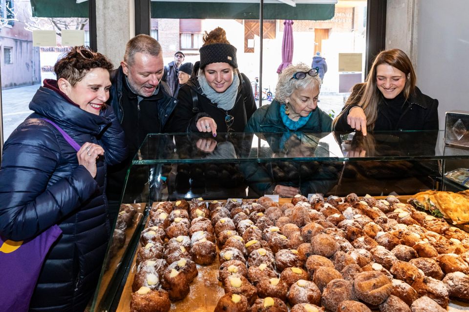 Eating Venice: Offbeat Food & Drinks Tour - Bacaro time: Prosecco col fondo and cicchetti you can taste right away