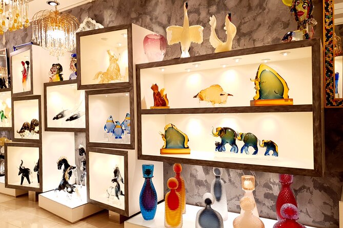 From Venice: Private boat from hotel, Glass blowing demo and Gift - The live glass-blowing demo: watch the work, then understand it