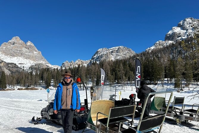 Private Dolomites Winter Day Tour from Venice - Lago d’Antorno: a quiet winter lake break