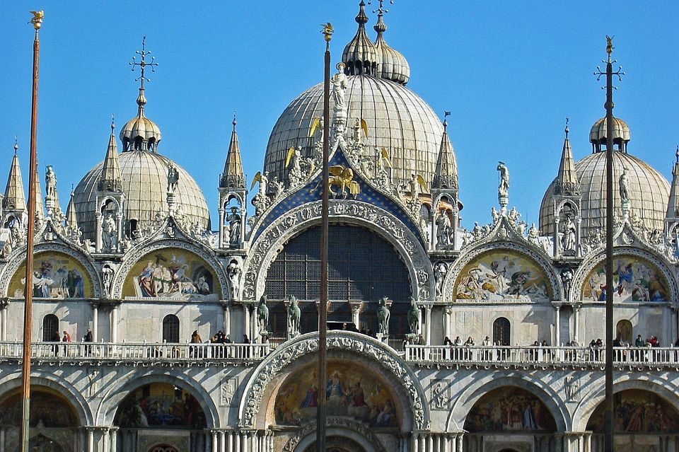 Public Venice: St Mark's Basilica Tour - Inside the Basilica: Mosaics, Marble Inlays, and Biblical Scenes