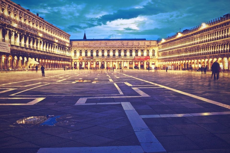 Venice: 2-Hour Private Walking Tour at Night - Clock Tower and Old Law Courts: The Square’s Power Centers