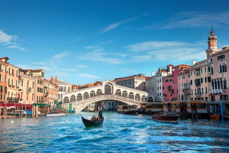 Venice: City Pass 30+ sights, St. Marks Museums & Gondola - Gondola ride on the Grand Canal plus Murano–Burano–Torcello