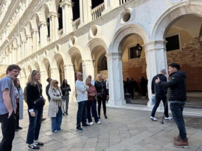 Venice: Doge Palace, San Marco Basilica & Rialto Bridge - Doge’s Palace: Golden Staircase, Titian, Tiepolo, and the Prison Reality