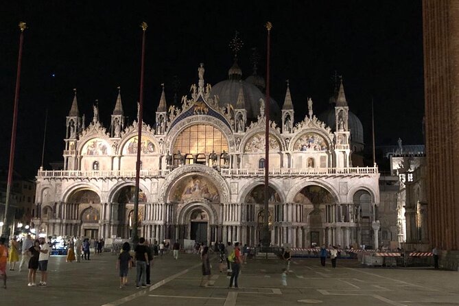 Venice: Ghosts and Legends Evening Private Walking Tour - Piazza San Marco After Dark: Basilica Views and the Flooded Square Fact