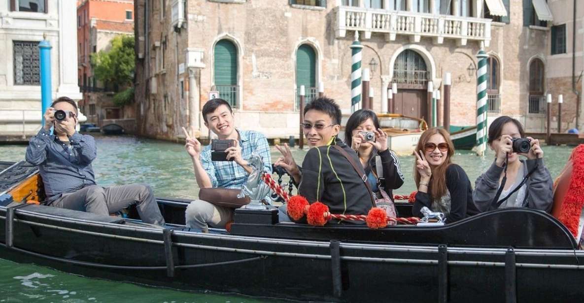 Venice Shared Gondola Ride - Teatro la Fenice from the Water: A Phoenix You Can See