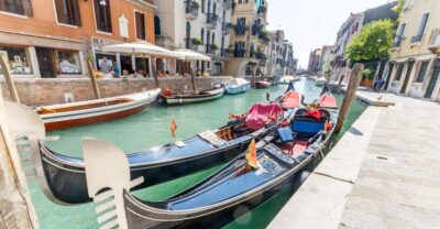 Venice: Traditional Shared Gondola Ride - From San Marco Side Canals to the Grand Canal
